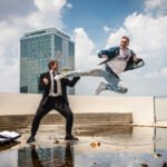 Rooftop Martial Arts Photography in Bangkok